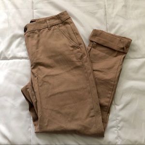 F21 chino khaki pants
